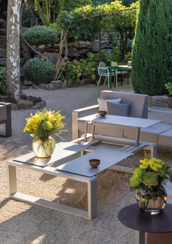 table et mobiliers de jardin