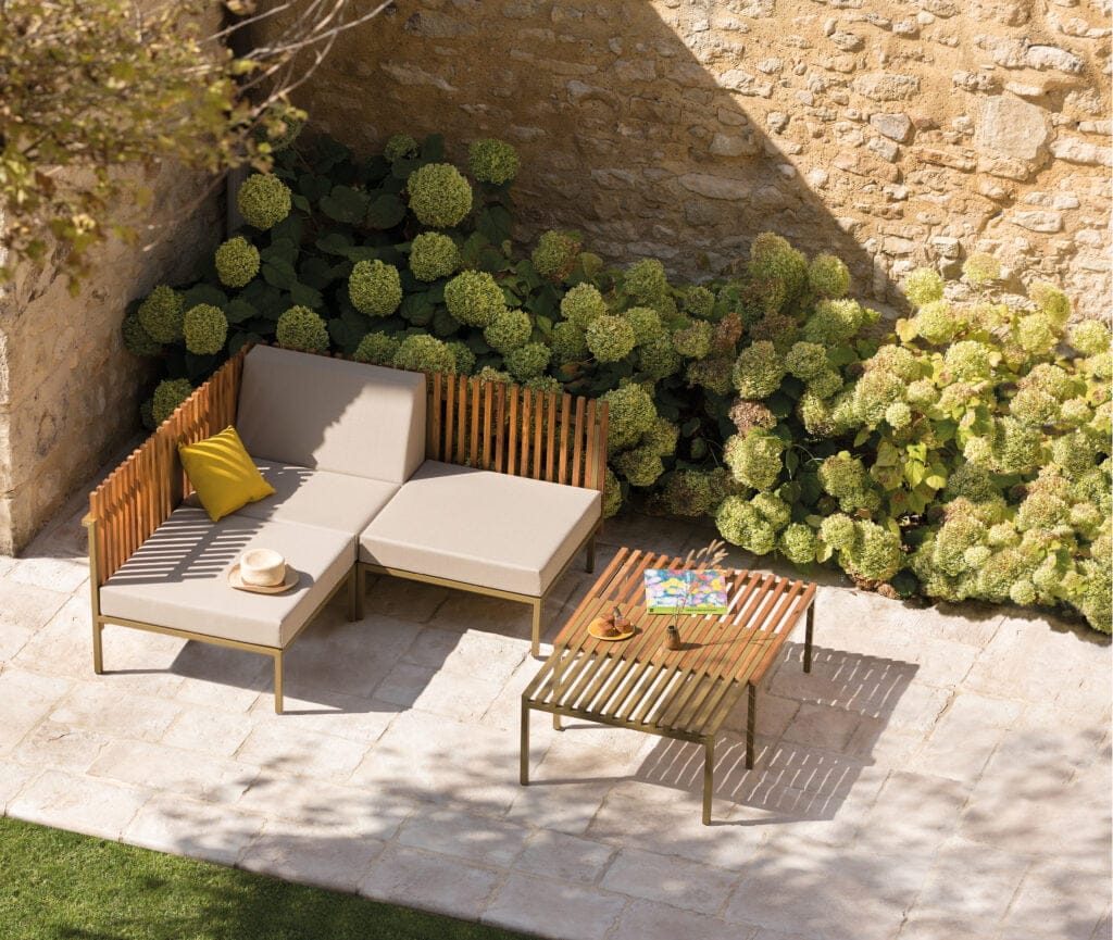 photo de mobilier de jardin de la marque Ego Paris