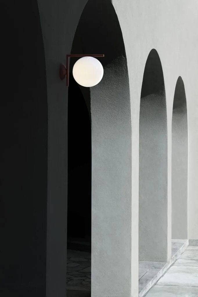 lampe murale pour espaces extérieurs