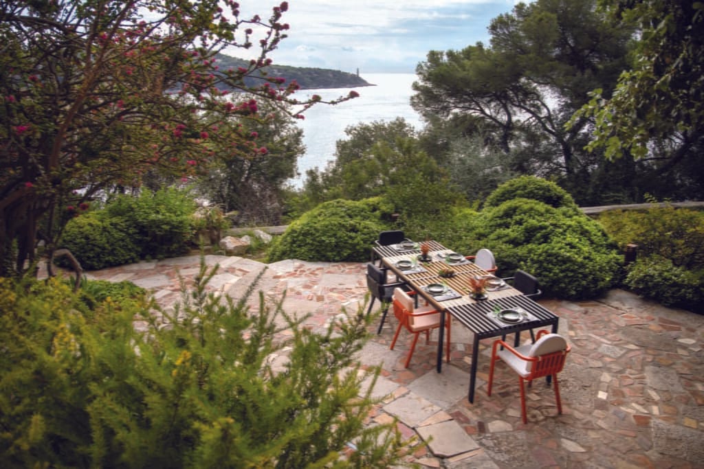 table de jardin extensible Ego Paris