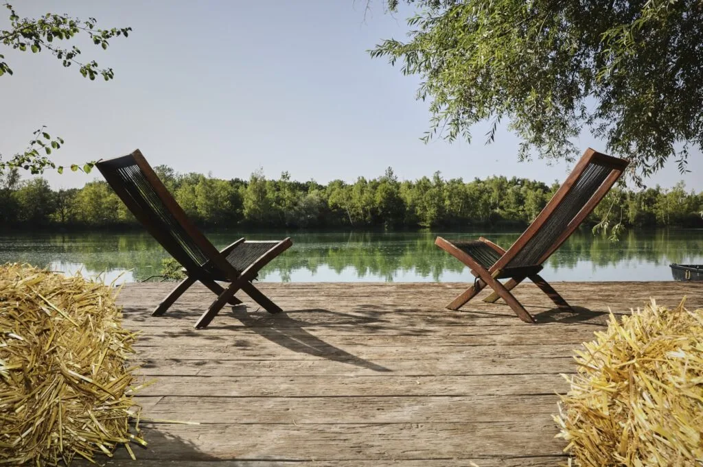 Photo d'une terrasse en bois composite de la marque Millboard