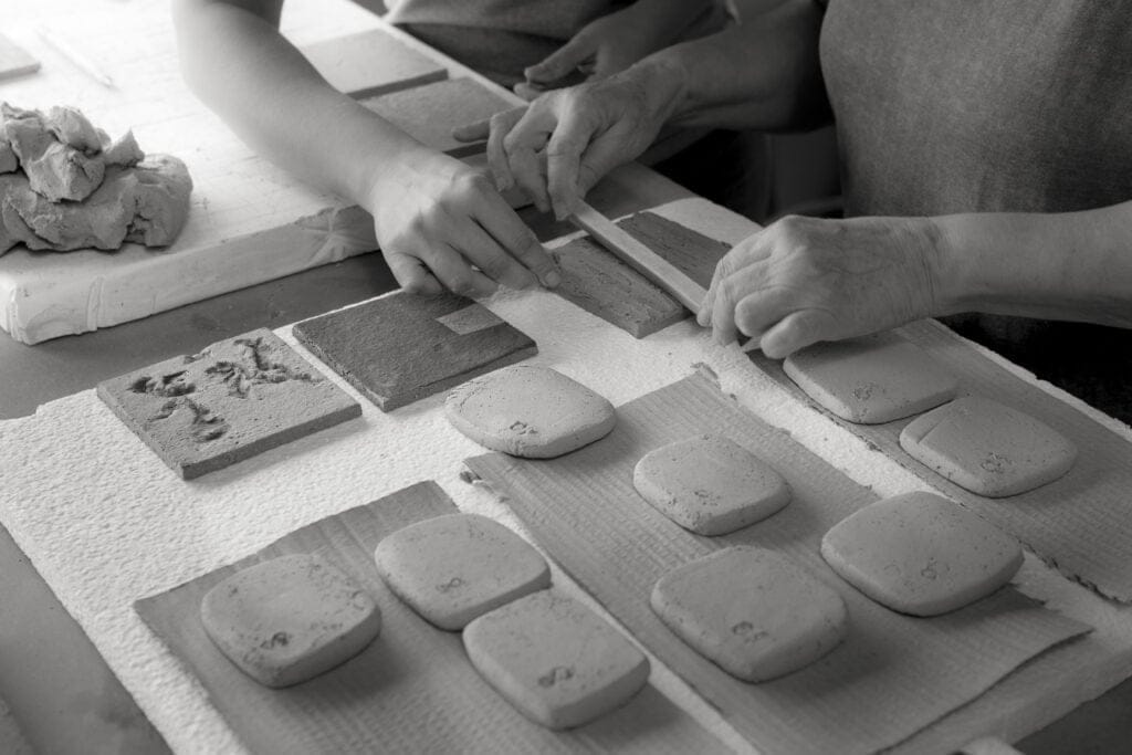 artisanat de l'argile pour pots