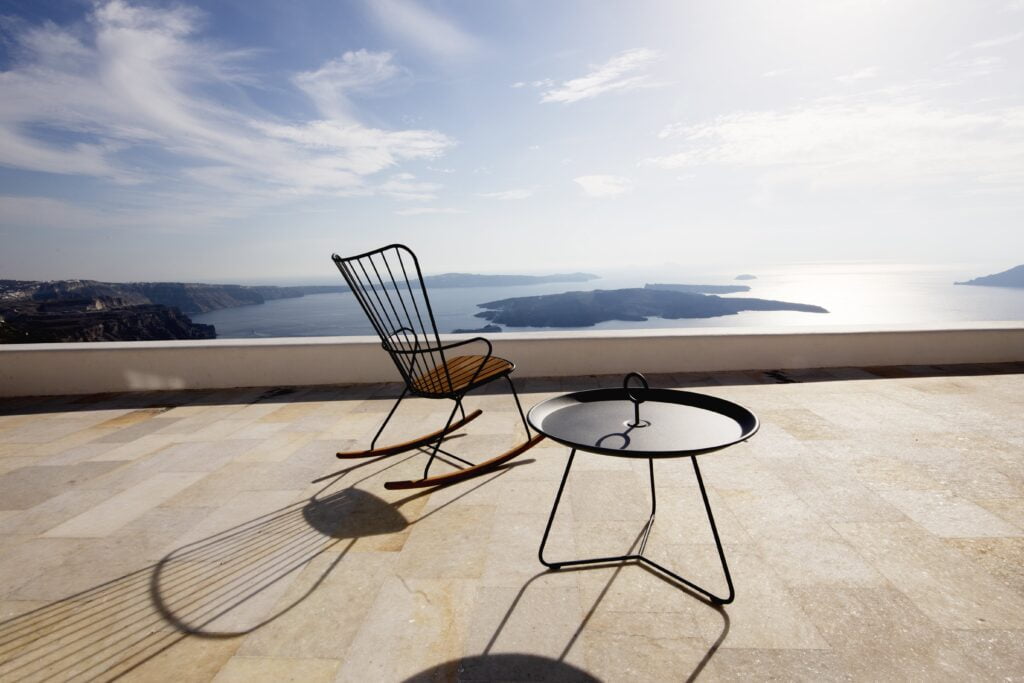 table basse et fauteuil outdoor