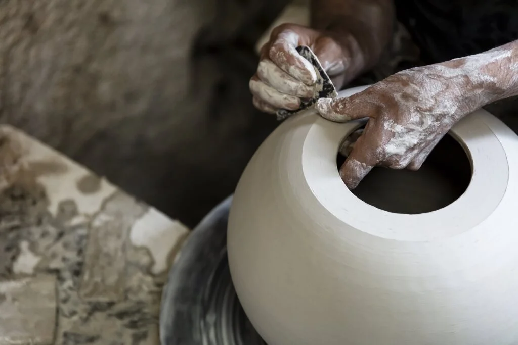 conception artisanale pour les pots Domani