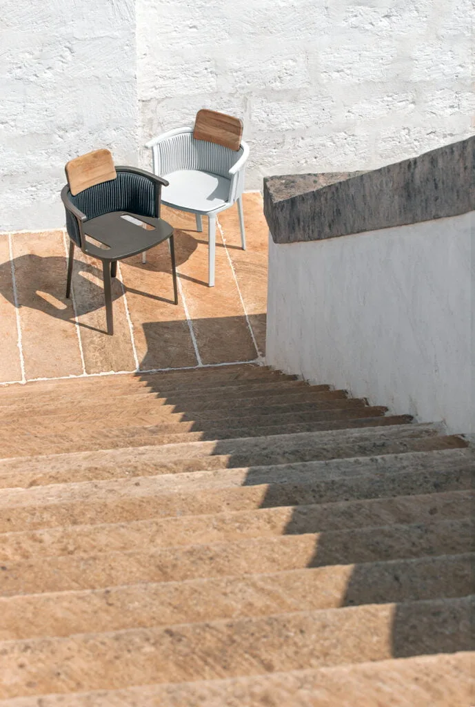 fauteuils extérieur en bois ethimo