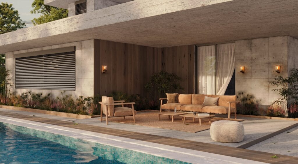 mobilier outdoor aménagement