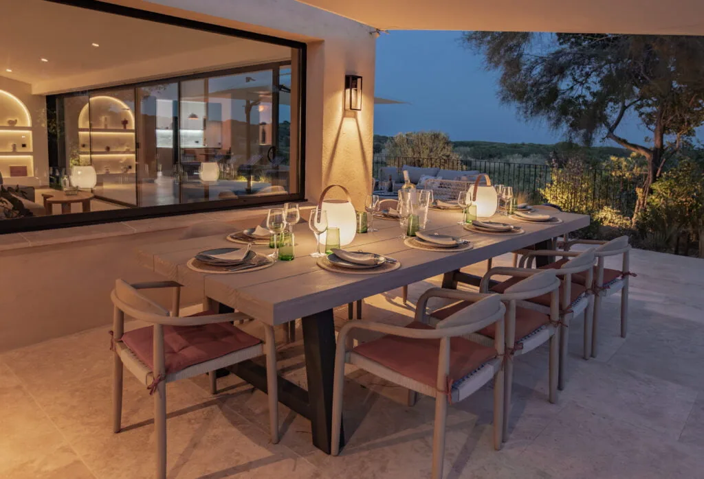 éclairage pour aménagement terrasse
