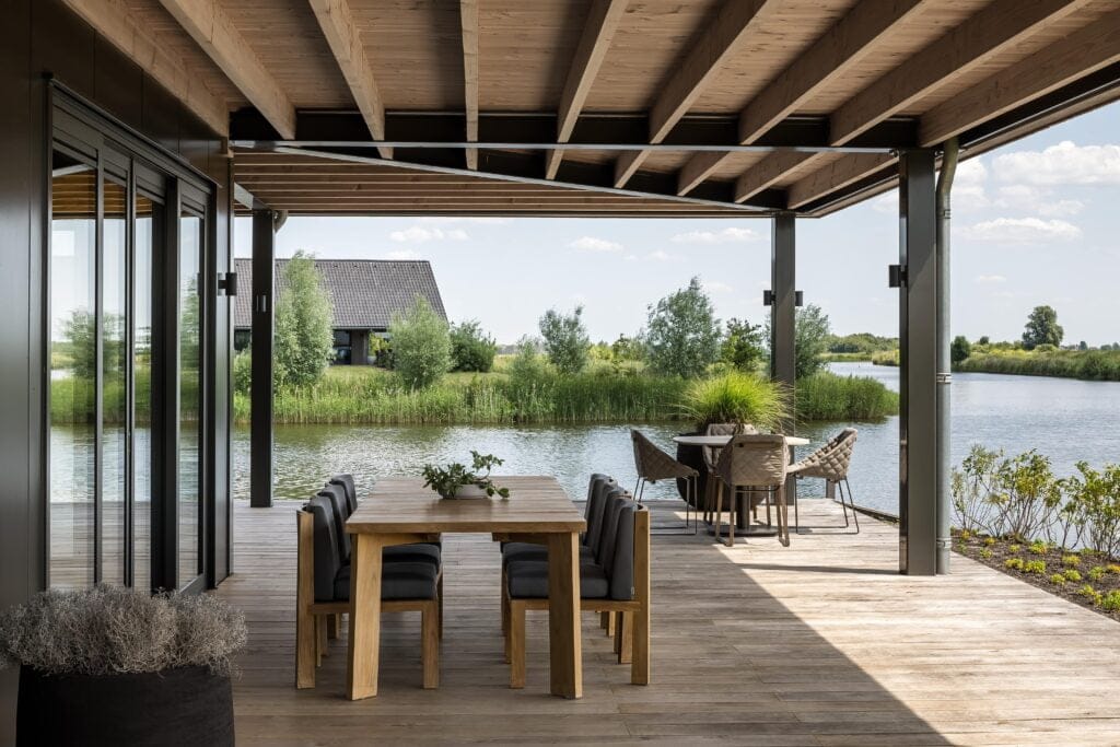 aménagement terrasse mobilier outdoor Piet Boon