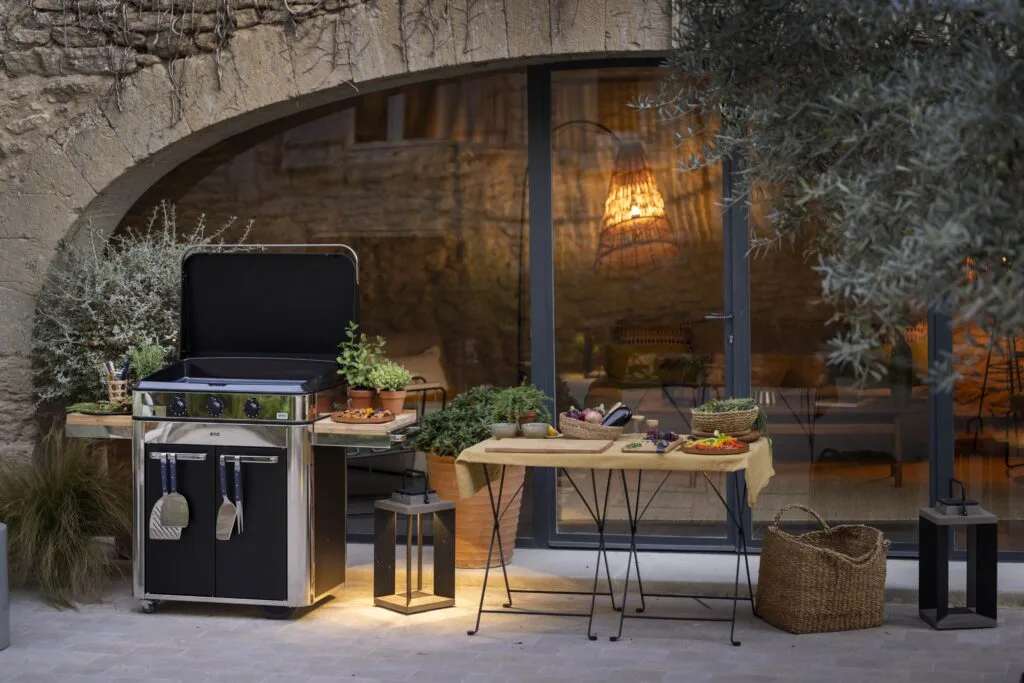 aménagement terrasse cuisine extérieure