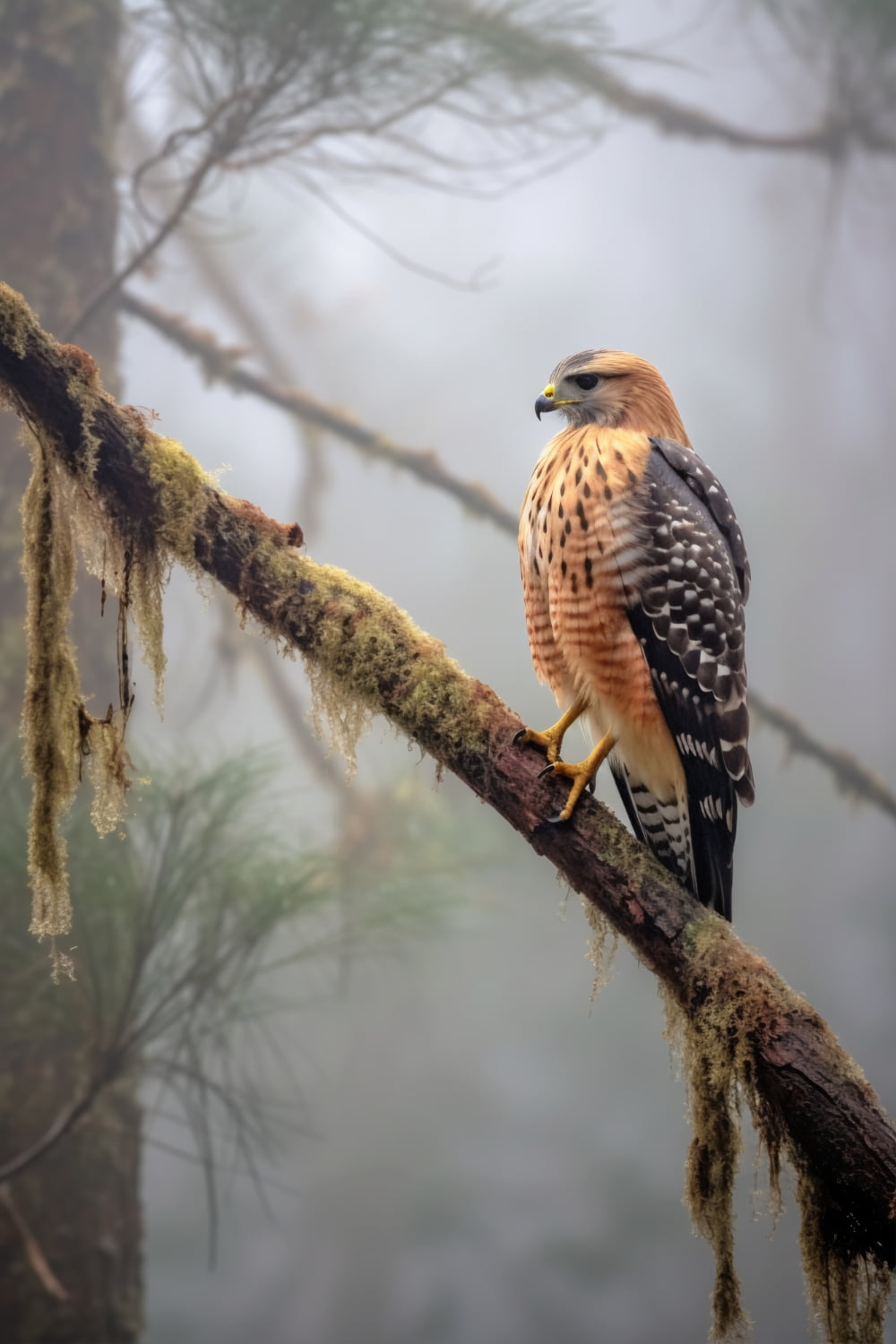 photo d'un oiseau sur un arbre pour un article de blog plantons dans les bois