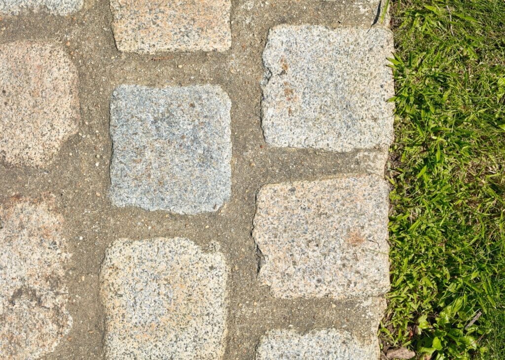 pavés en pierre naturelle pour extérieur