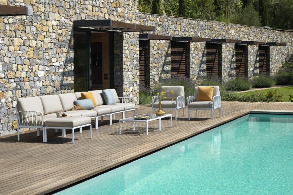 mobilier d'extérieur Nardi pour aménagement extérieur architectes paysagistes