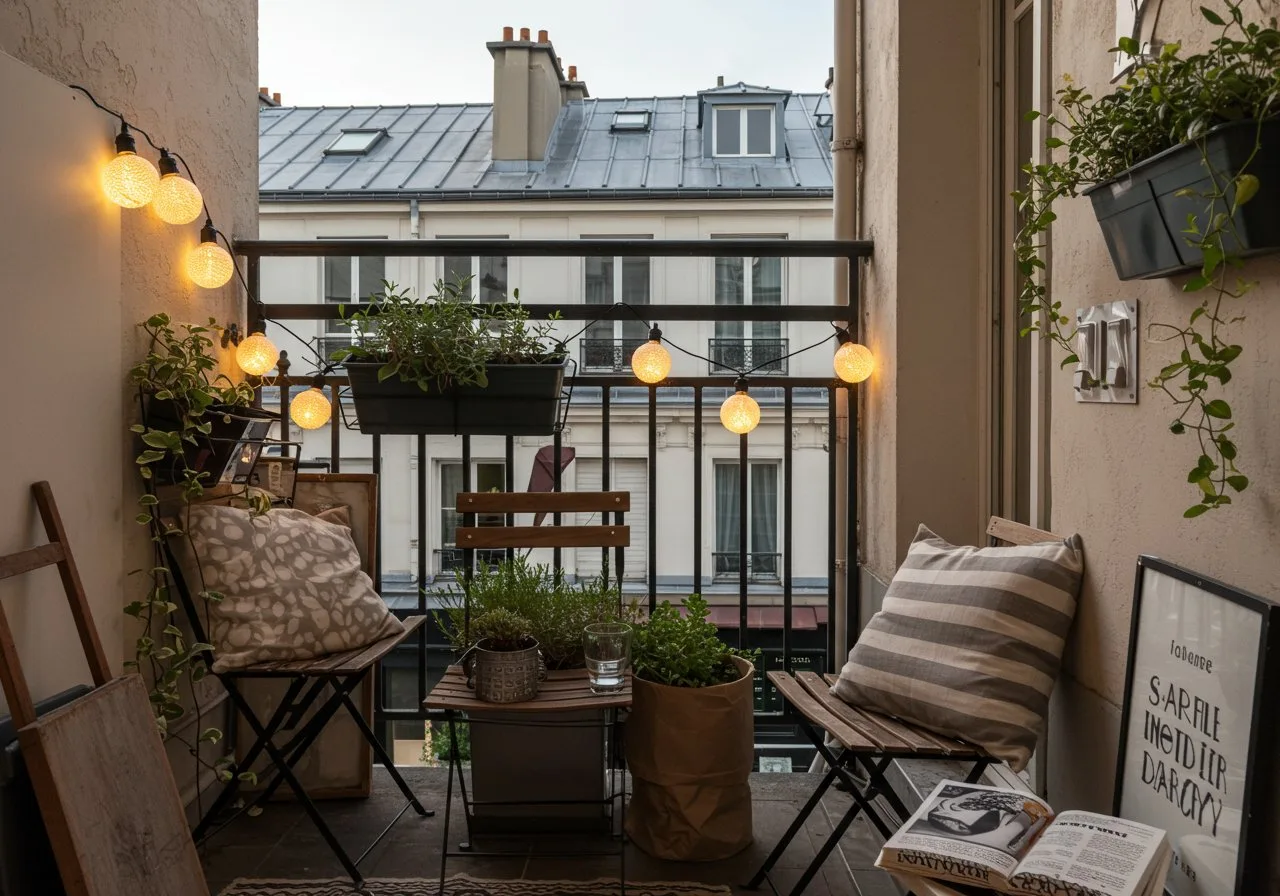 Get inspired for your Paris balcony design project and create a unique corner.