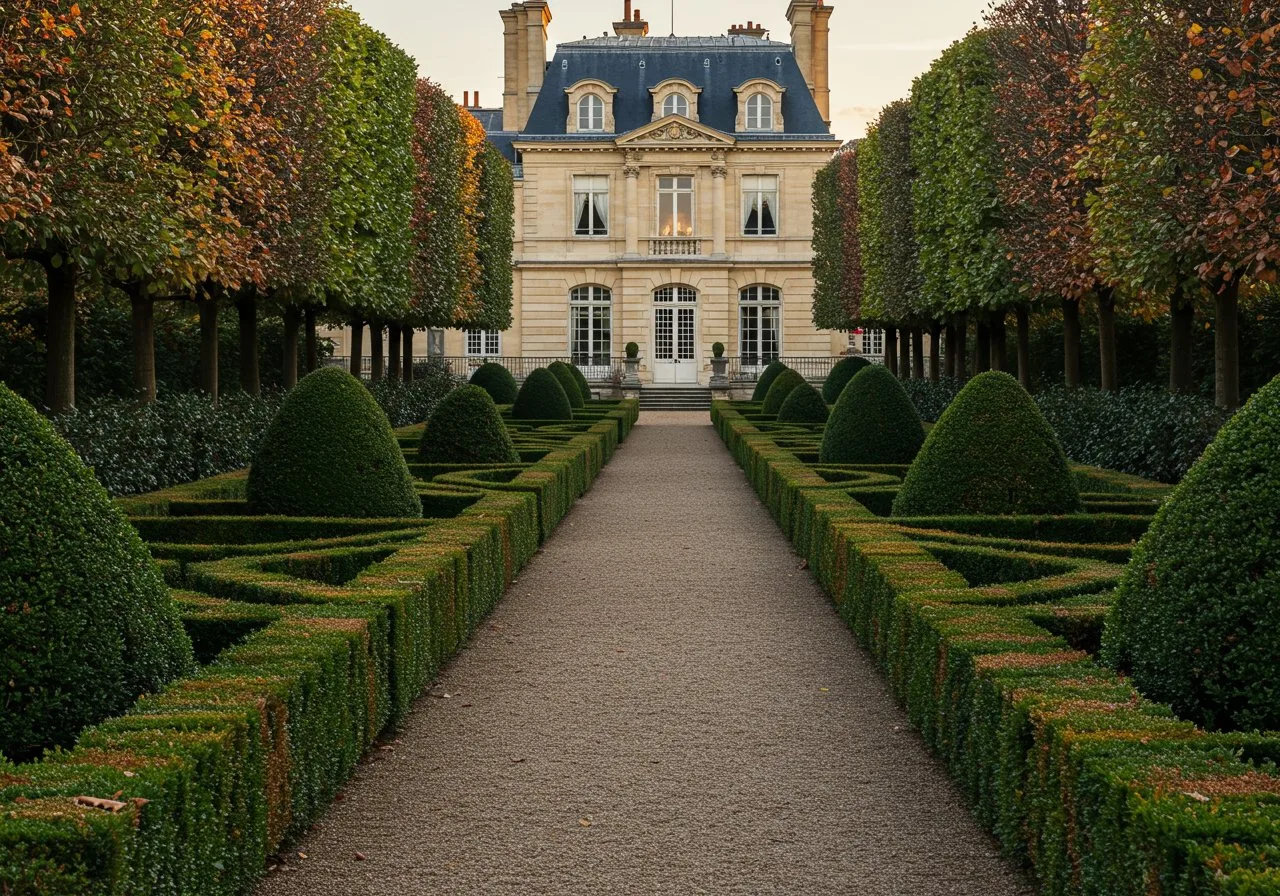 Sublimez l'aménagement de jardin d'hôtel particulier pour un cadre enchanteur à Paris.