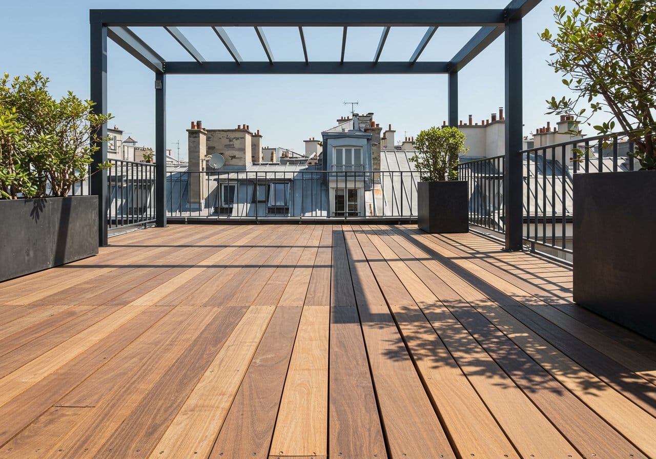 Découvrez comment réussir votre aménagement de roof-top à Paris et créer un lieu de vie exceptionnel en hauteur.