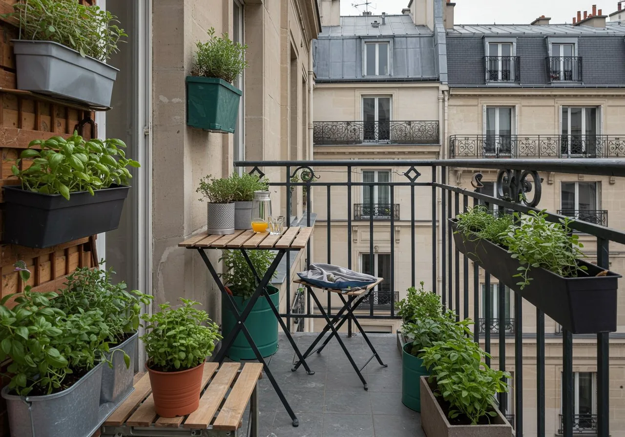 Simple tips to optimize every square meter of your Parisian outdoor space.