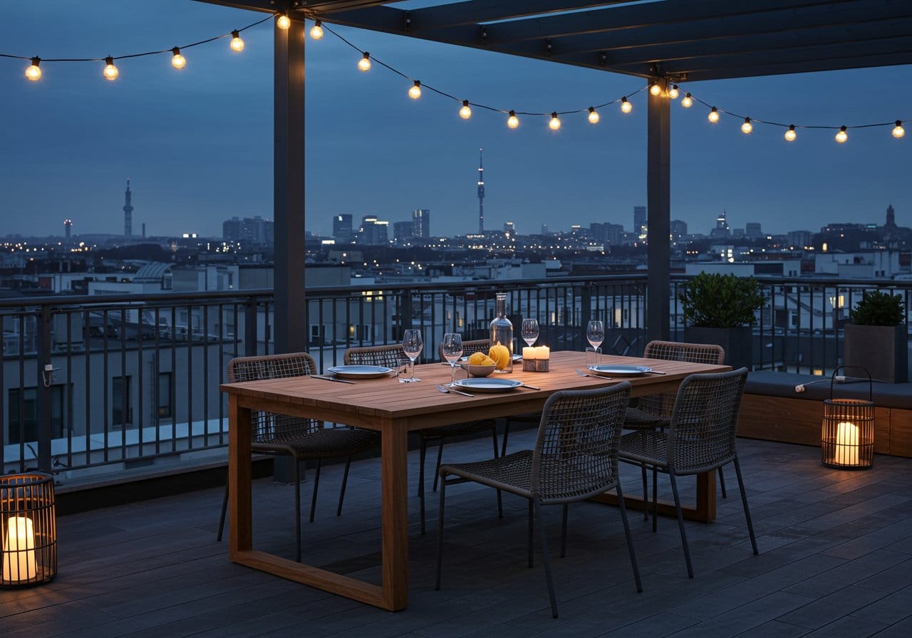 Conseils d'experts pour réussir son aménagement de toit-terrasse avec style.