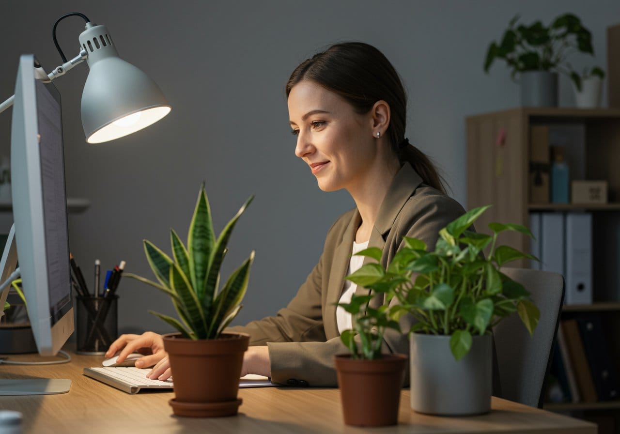 Les végétaux contribuent significativement au bien-être au travail avec des plantes, transformant les espaces de bureau.