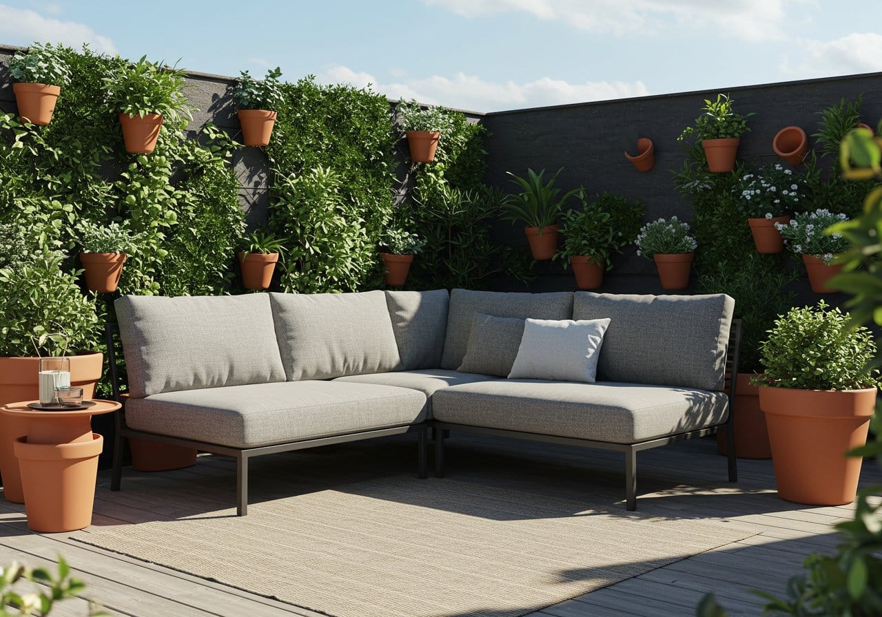 Optimiser un espace extérieur en hauteur pour créer un lieu de vie agréable.