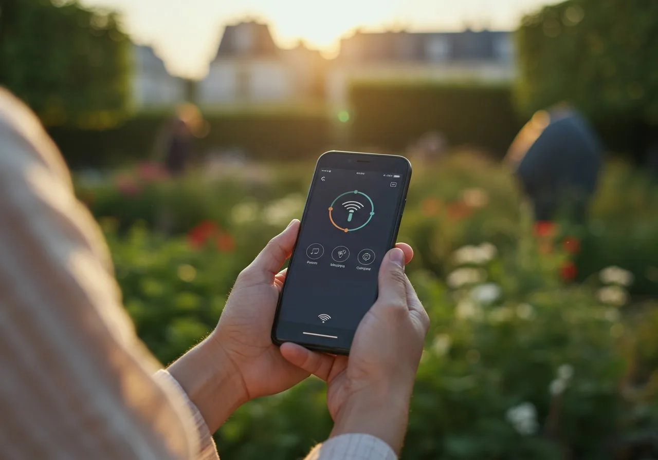 Facilitez l'entretien de votre jardin avec une solution d'arrosage intégrée, pour une verdure luxuriante.