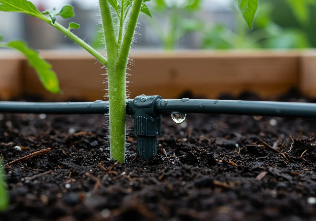 Un système d'irrigation moderne et programmé garantit la bonne santé de votre végétation en toute saison.