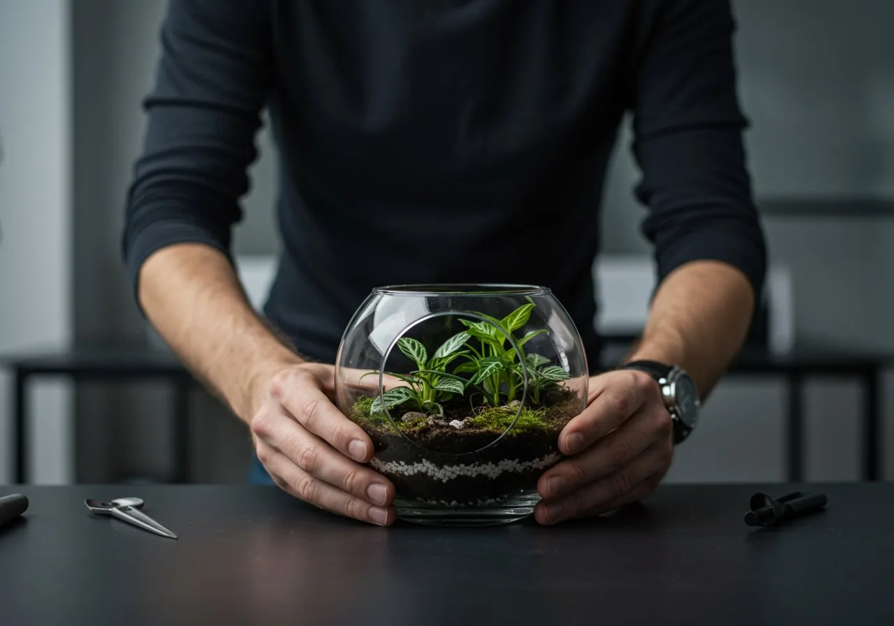 Expertise d'une entreprise de végétalisation de bureaux transformant les intérieurs professionnels en oasis de verdure.