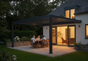 L'installation de pergola sur mesure transforme votre extérieur en un havre de paix ombragé et esthétique.