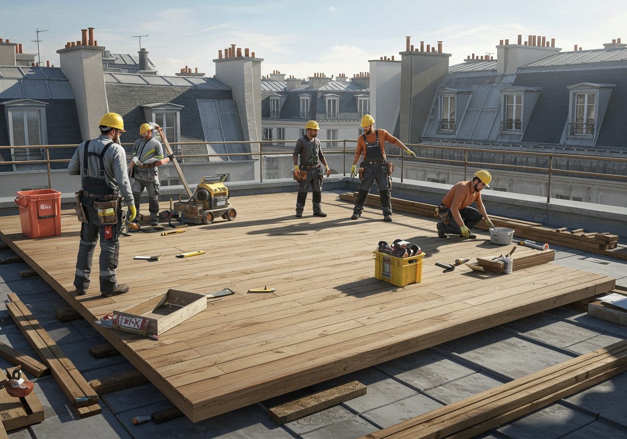 Simplifier les démarches travaux extérieurs nécessaires pour l'installation ou la modification d'une terrasse.