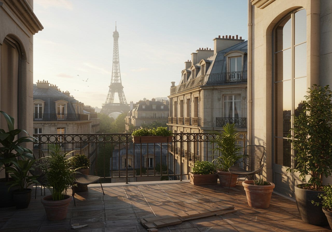 Comprendre les exigences pour obtenir un permis d'aménagement de terrasse à Paris avant tout projet de travaux.