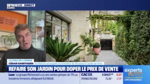 Miniature-Terrasse et jardin de paris BFM