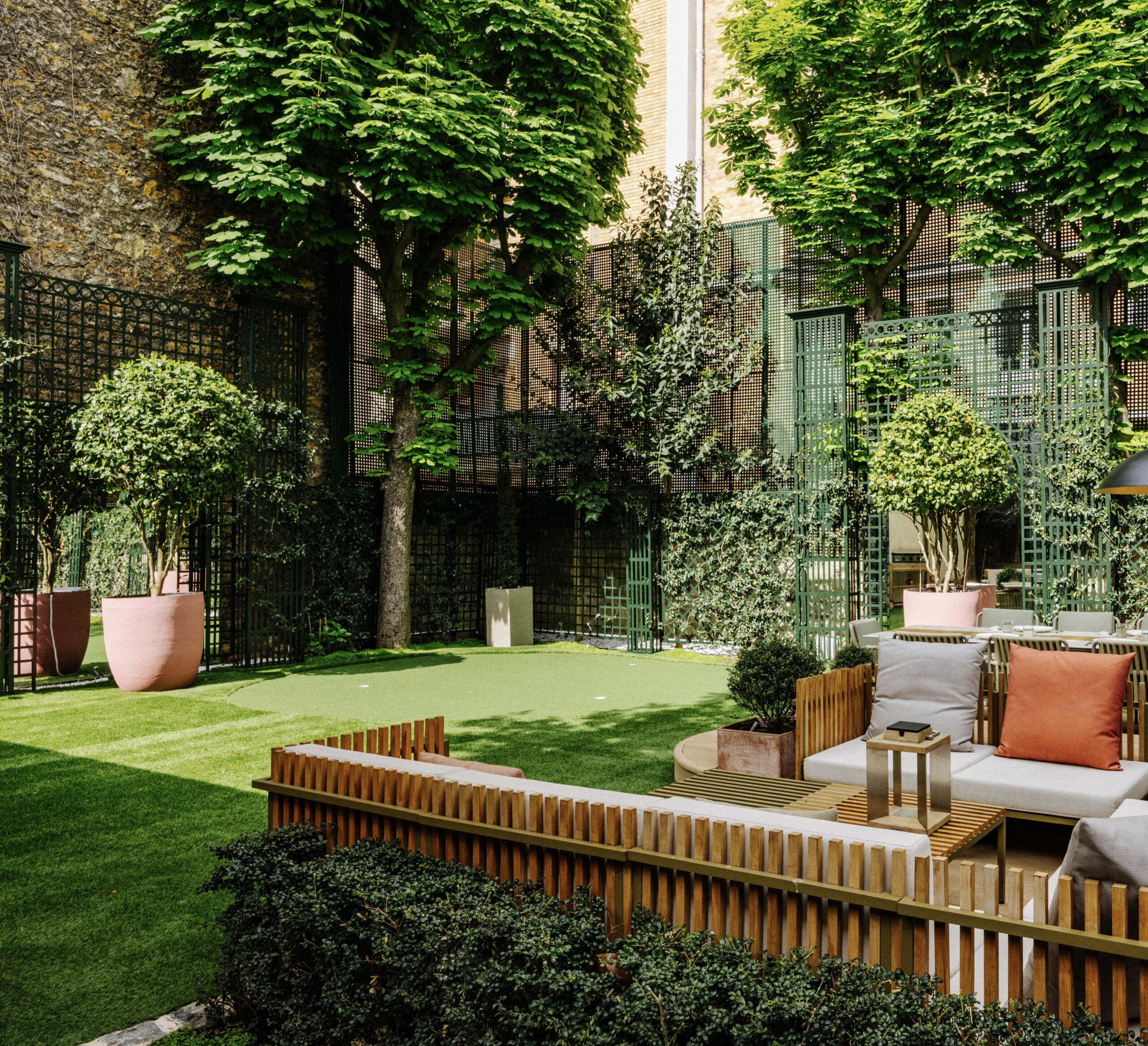 Am nagement Jardin V randa NEUILLY SUR SEINE 500m2